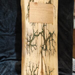 Planche présentation alimentaire essence châtaignier