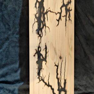 Planche présentation alimentaire essence sapin