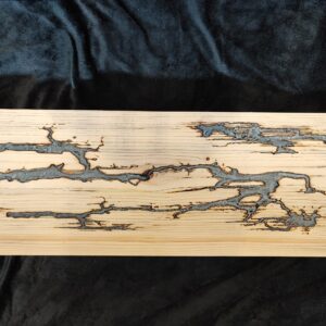 Planche présentation alimentaire essence sapin